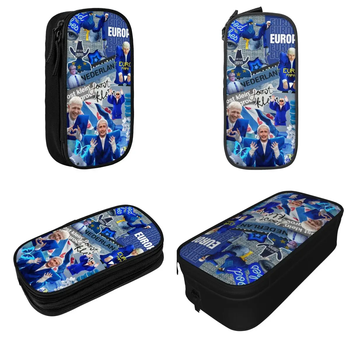 JOOST KLEIN Pencil Cases Creative Pen Holder Bags Student Large Storage School Supplies Zipper Pencil Box