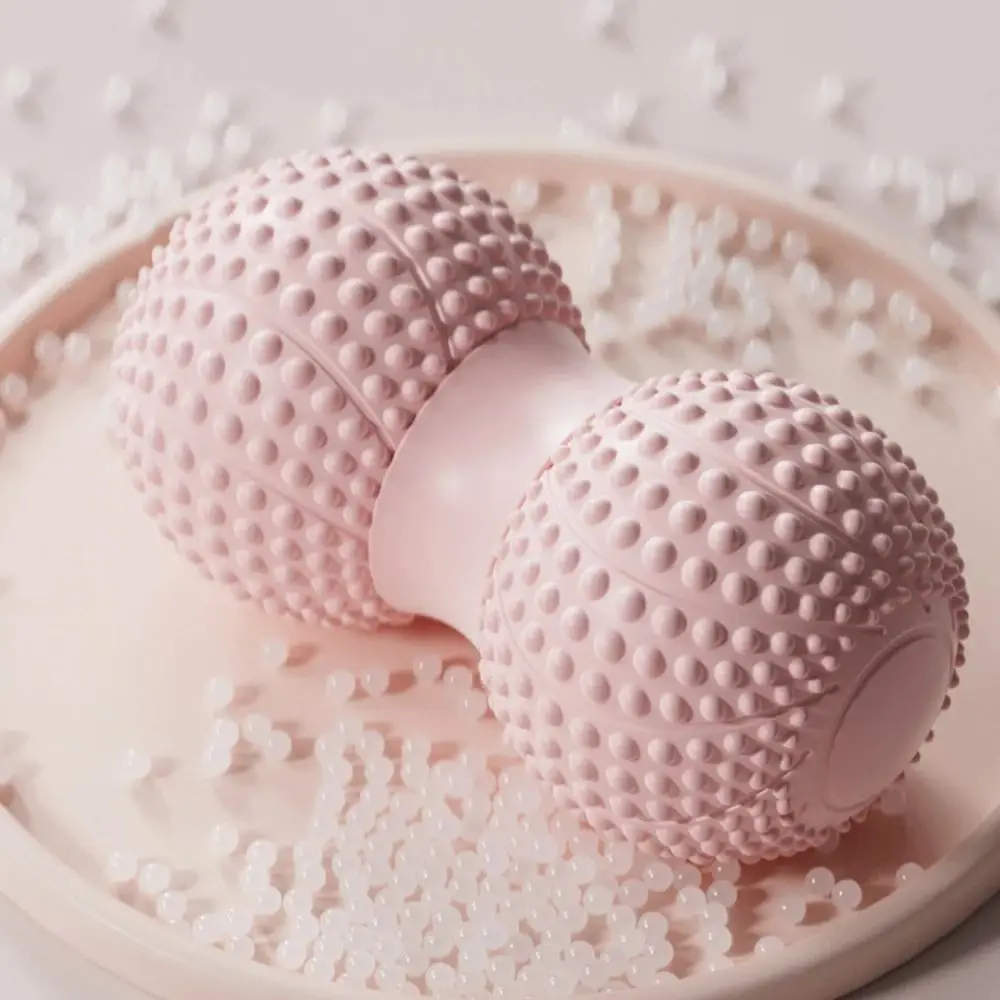 Double TPE Massage Ball Fascia Release Hard Texture Yoga Ball Non‑Slip Dual Balls Design Trigger Point Ball Muscle Relief