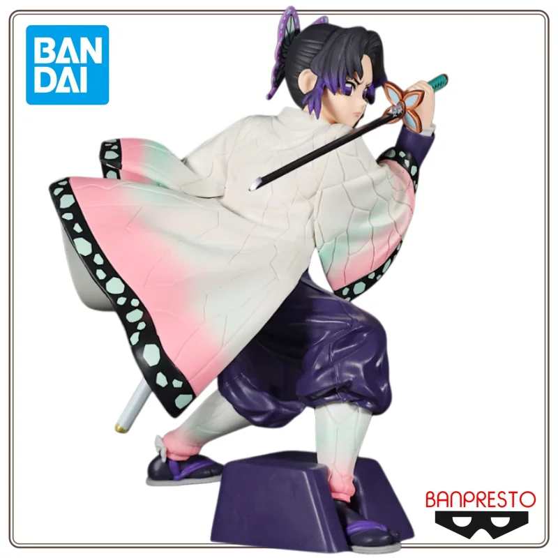 

New Authentic Bandai Demon Slayer: Kimetsu No Yaiba MAXIMATIC Kochou Shinobu Handmade Model Ornament Birthday Gift in Stock