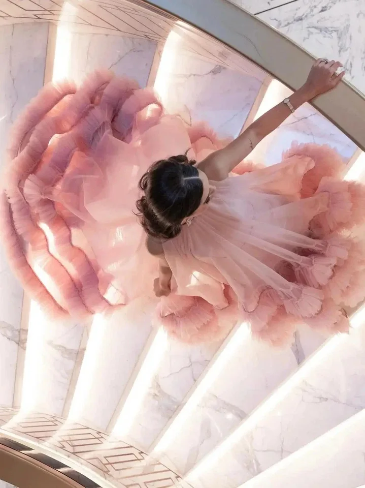 مخصص الكشكشة الزفاف الرؤوس تول أكمام عباءة الزفاف السترات الفضفاضة تجاهلت النساء الملحقات معطف شالات المناسبات الخاصة #6