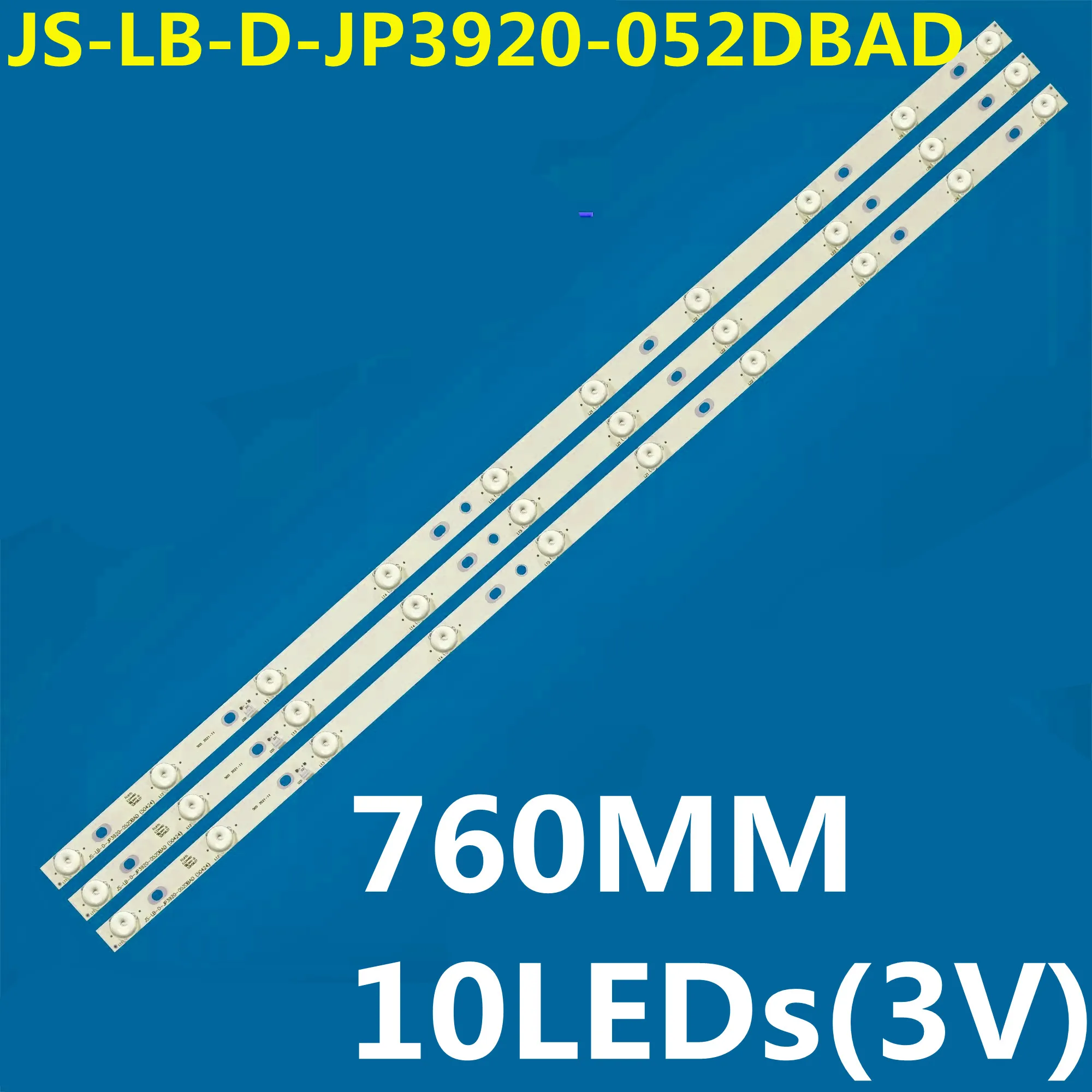 

Новая светодиодная лента для подсветки, 10 ламп D39-2000 JS-LB-D-JP3920-052DBAD для LED39C330A LC390TU1A11 LED39C310A LED39C310B