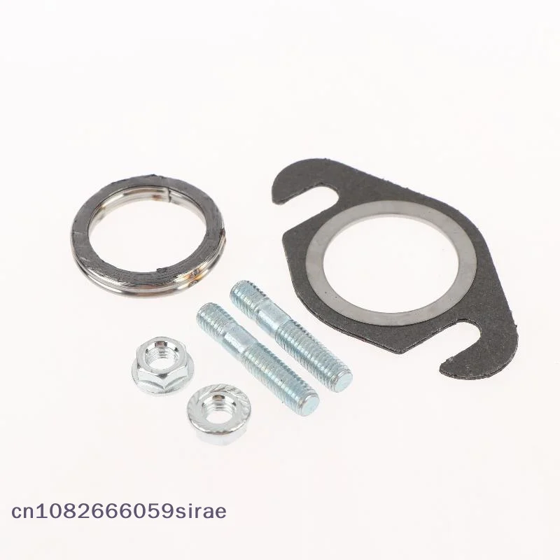 （CC44）New Screw Double Punch 50 Muffler Gasket Kit For Suitable 2T 50cc 2T Roller Exhaust Pipe Gasket