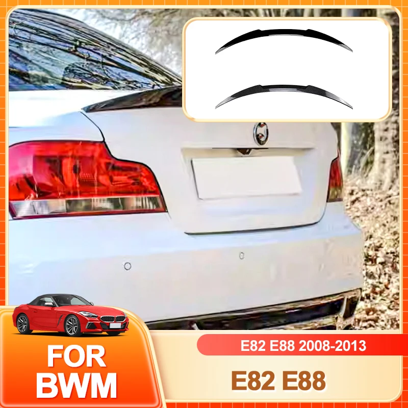 

Горячий E82 E88 Coupe автомобильный задний багажник спойлер крыло аксессуары для BMW E82 E88 2008-2013 год подстаканники