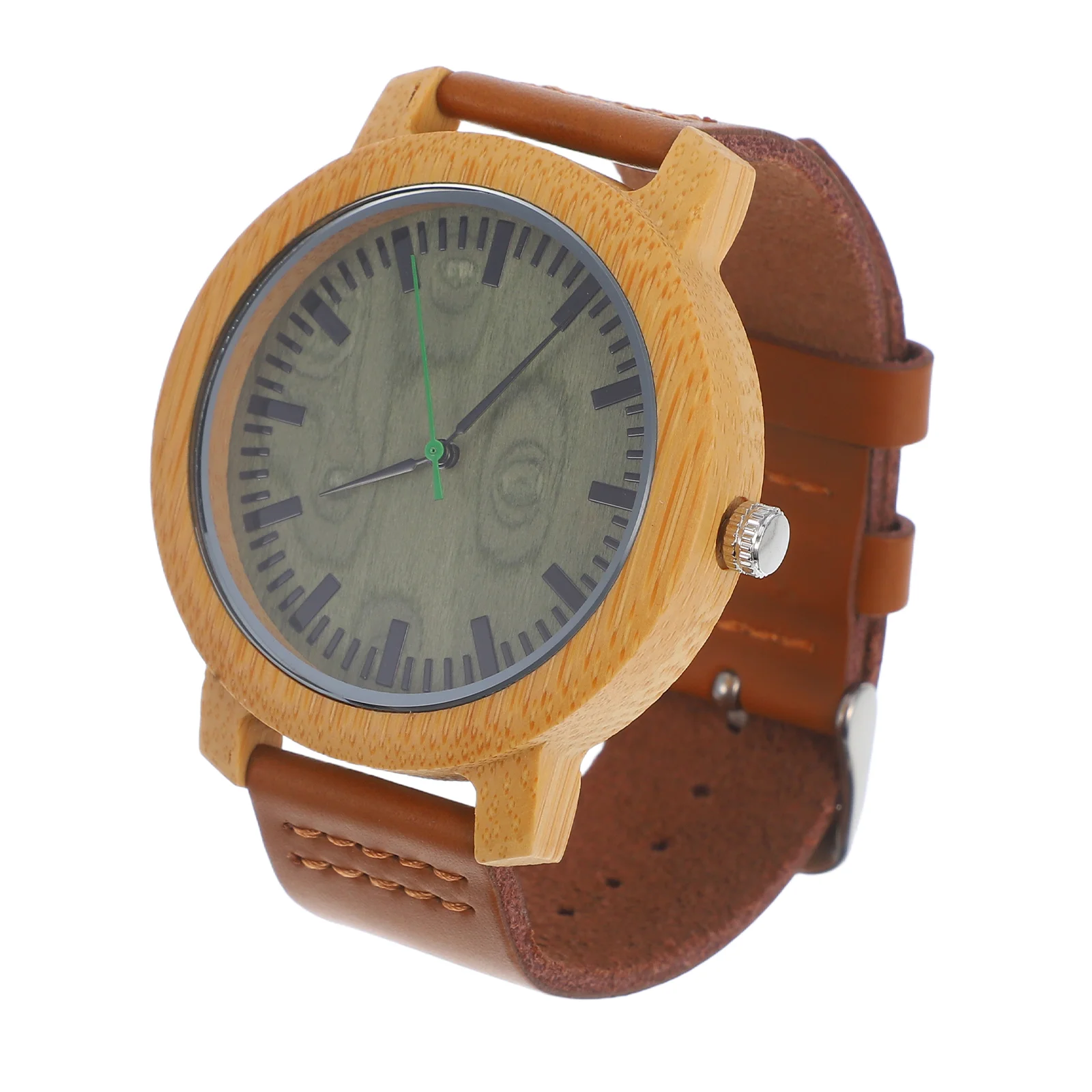 Wood Watch Sports Watches for Men Man Bamboo Quartz Movement Wristwatch Toddler Mens Handmade