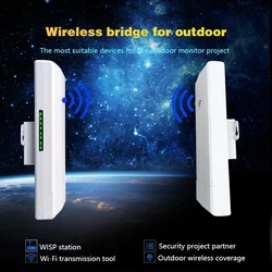 Cioswi APG721 3g 4g Outdoor Access Point 150Mbps CPE Bridge with 11dbi Built-in Antenna and 2*10/100M LAN Port 3KM