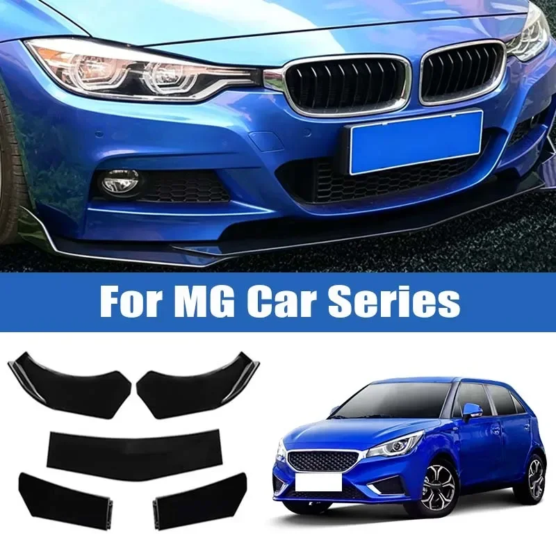 

5Pcs Car Front Bumper Separator Bumper Lip Body Kit Duck Lip Separator For MG 3 4 5 6 7 ZS HS ONE ES5 Cyberster GT GS RX5 RX8