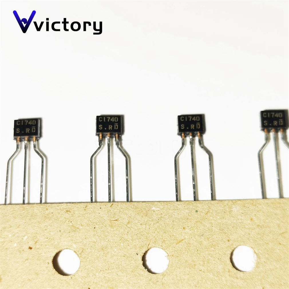 10 pieces C1740 C1740S 2SC1740S TO-92S 2SC1740STPR C1740S-R NPN Medium Power Transistor