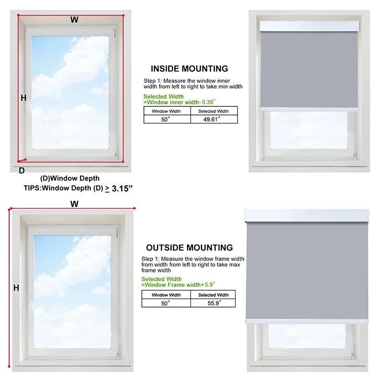 ZSTARR Fabricación impermeable incorporado inteligente Alexa Bluetooth Wifi Tuya Zigbee ventanas opacas motorizadas persianas enrollables