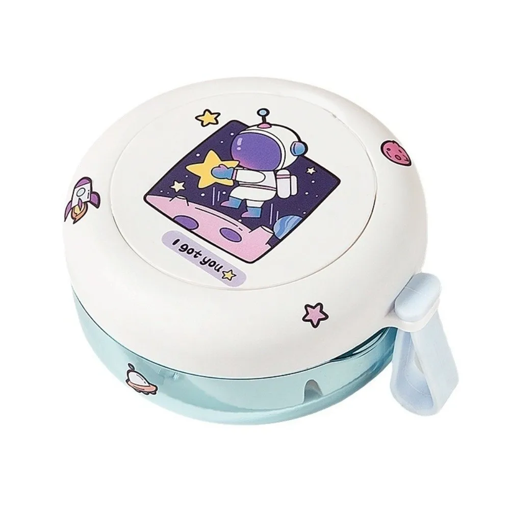 Mini scatola da bagno per protesi Custodia per denti finti resistente alle perdite a doppio strato Comoda scatola per la pulizia ortodontica per la protezione della bocca Uso da viaggio