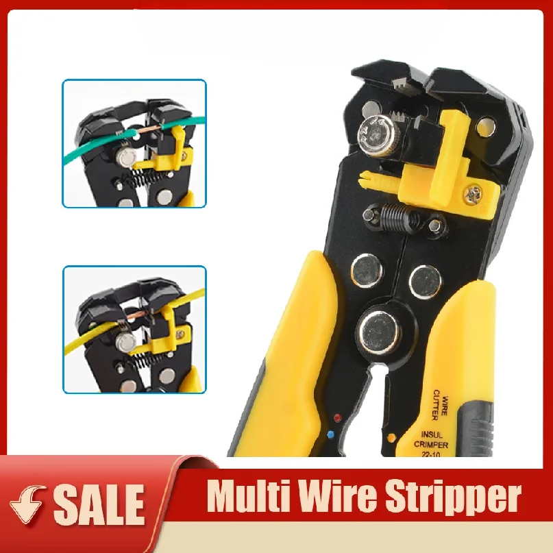 

Щипцы для резки кабеля, регулируемый автоматический инструмент для зачистки проводов, многофункциональные клещи для зачистки, обжимные клещи, ручной инструмент