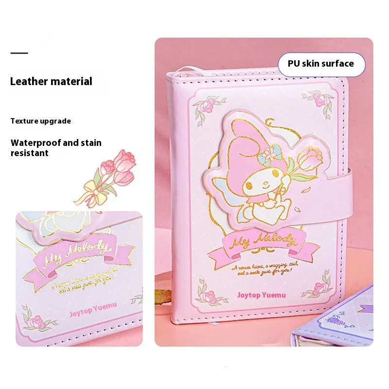 Sanrio Kuromi Ledger Notebook Magnetic Buckle Notebook Notebook Notebook With Colorful Inside Pages For Children And Students