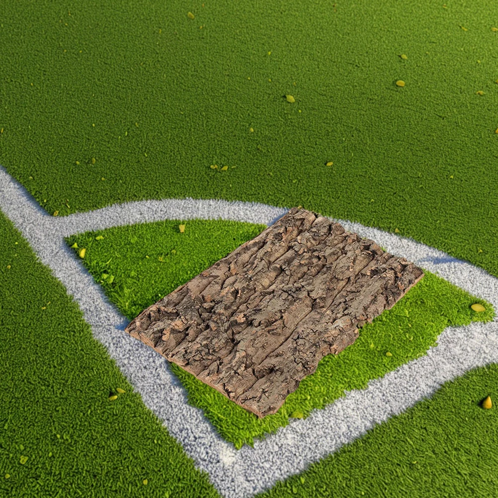 

Natural Tree Bark Reptile Decor Climbing Platform Turtle Basking Board Terrarium Background Bark Reptile Accessory