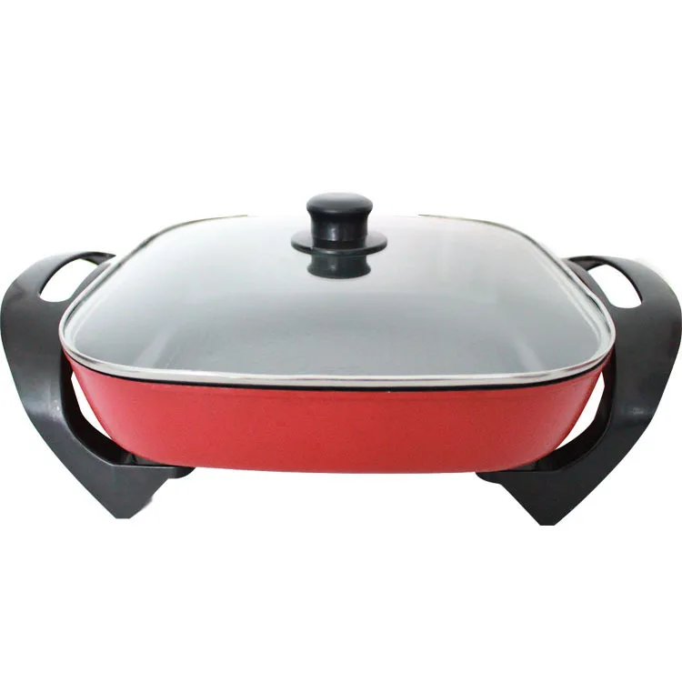 Custom logo China Supplier hot pot electric skillets electric caldron for dormitory