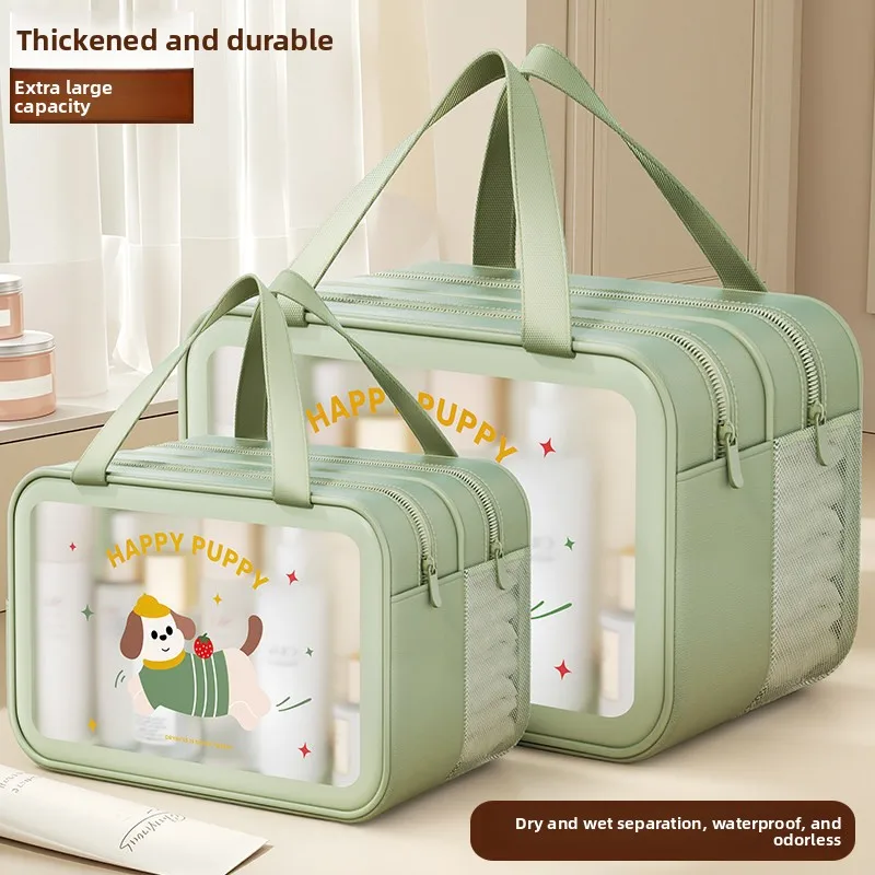 High-quality, stylish swimming bag with large capacity and separate compartments for wet and dry items, designed for women2026Ne
