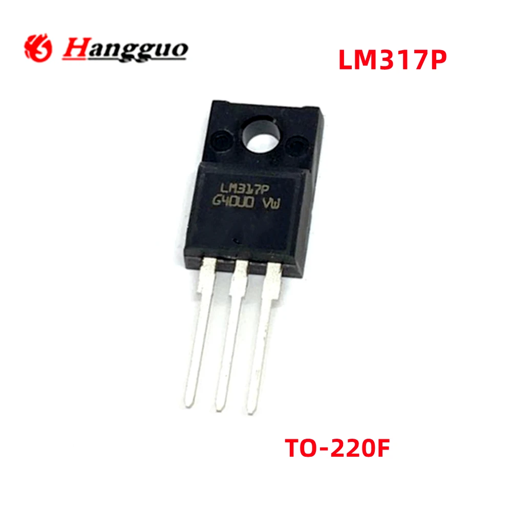 

10Pcs/Lot Original LM317 LM317P TO-220F Plastic 1.5A Adjustable Three-Terminal Voltage Regulator