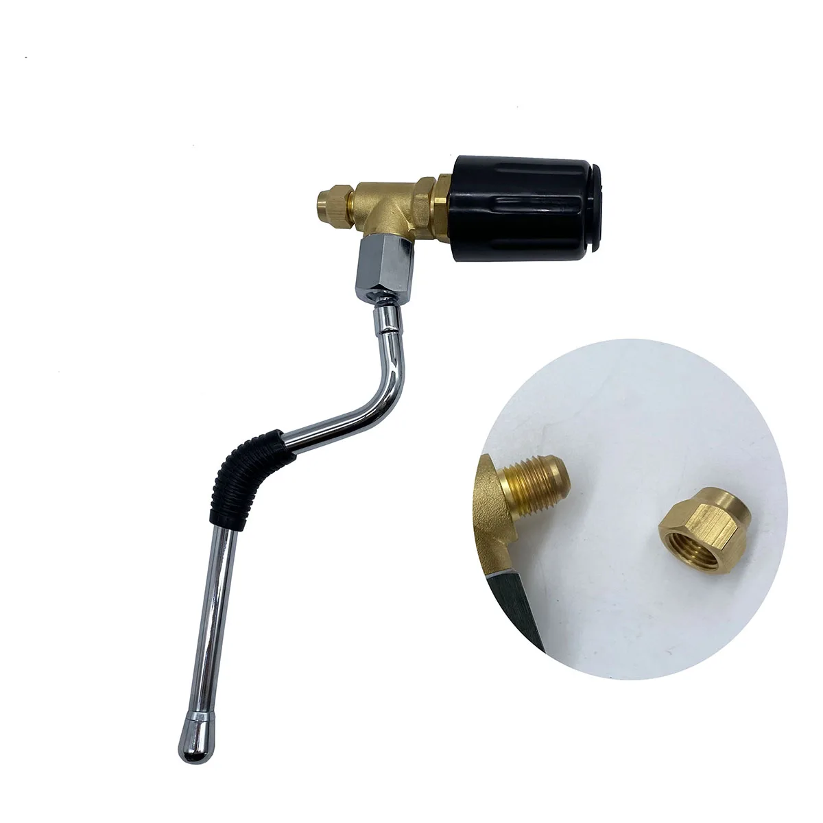 Universal Espresso Machine Parts Retrofit Steam Valve Boiler Valve Assembly Steam Pipe
