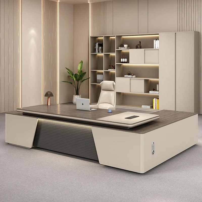 

Modern Office Desk Organizer Work European Luxury Office Desk Secretary ReceptionOficina Desk FurnitureHigh Quality