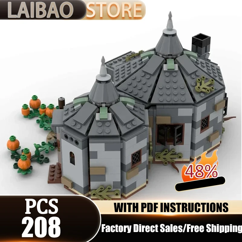 Magical School Movies Model Moc Building Bricks Detachable Rear Wall House Technology Blocks Gift Christmas Toy DIY Set Assembly