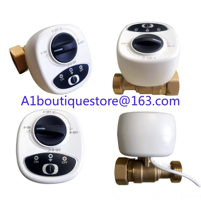 EWelink APP WiFi Smart Valve DN15 /DN20 /DN25 Smart Water / Gas Shutoff Automated Ball Valve Wireless Control Alexa Compatible