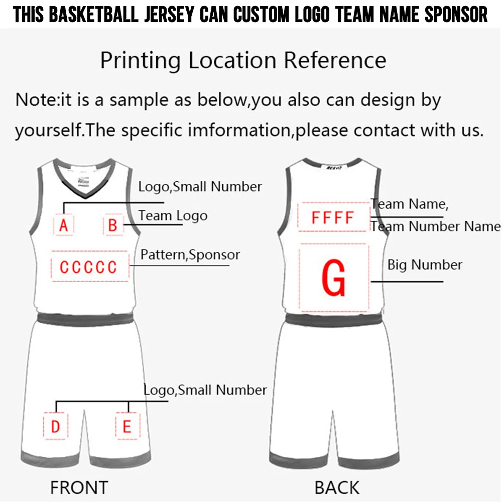 Sublimation Blank Basketball Jersey Set for Men Kids Personalized Custom Youth Male Child Professional Basketball Uniform Kits