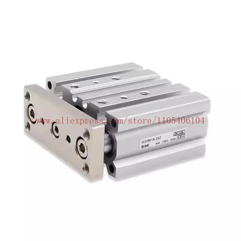 Three axis three rod with guide rod cylinder MGPM12X16X20/32/40/50/63-30X75X100X125Z