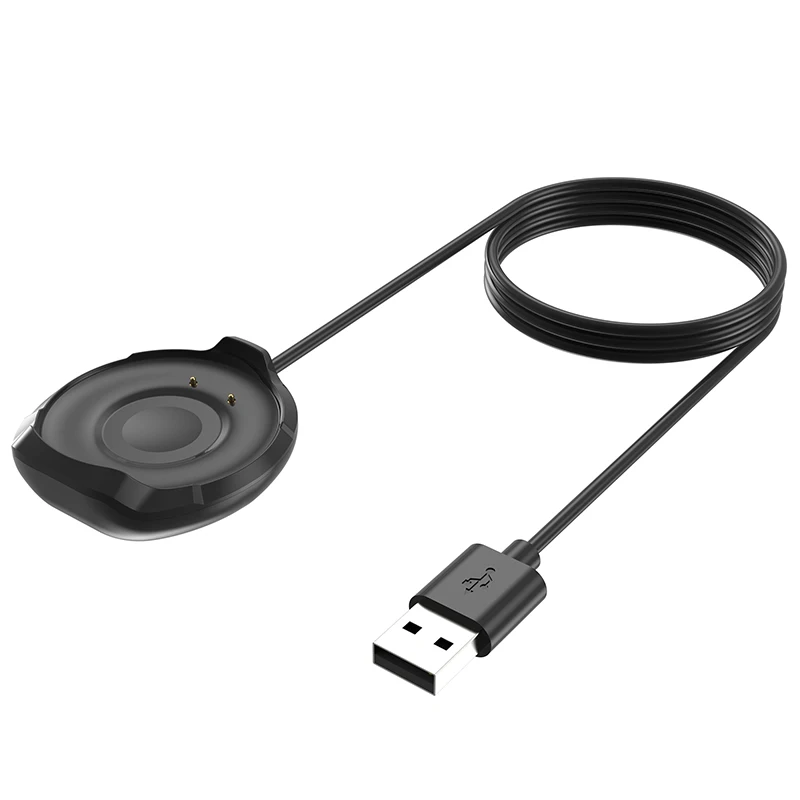 Suitable For MOTO 360 3rd Generation GEN 3 Charging Cable M360FS19-PB Charging Charger Black 100CM