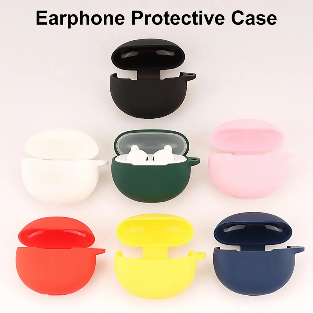 Earphone Protective Cover Silicone Earphone Shell Eco-friendly Dustproof  Practical Wireless Earbuds Protective Cover