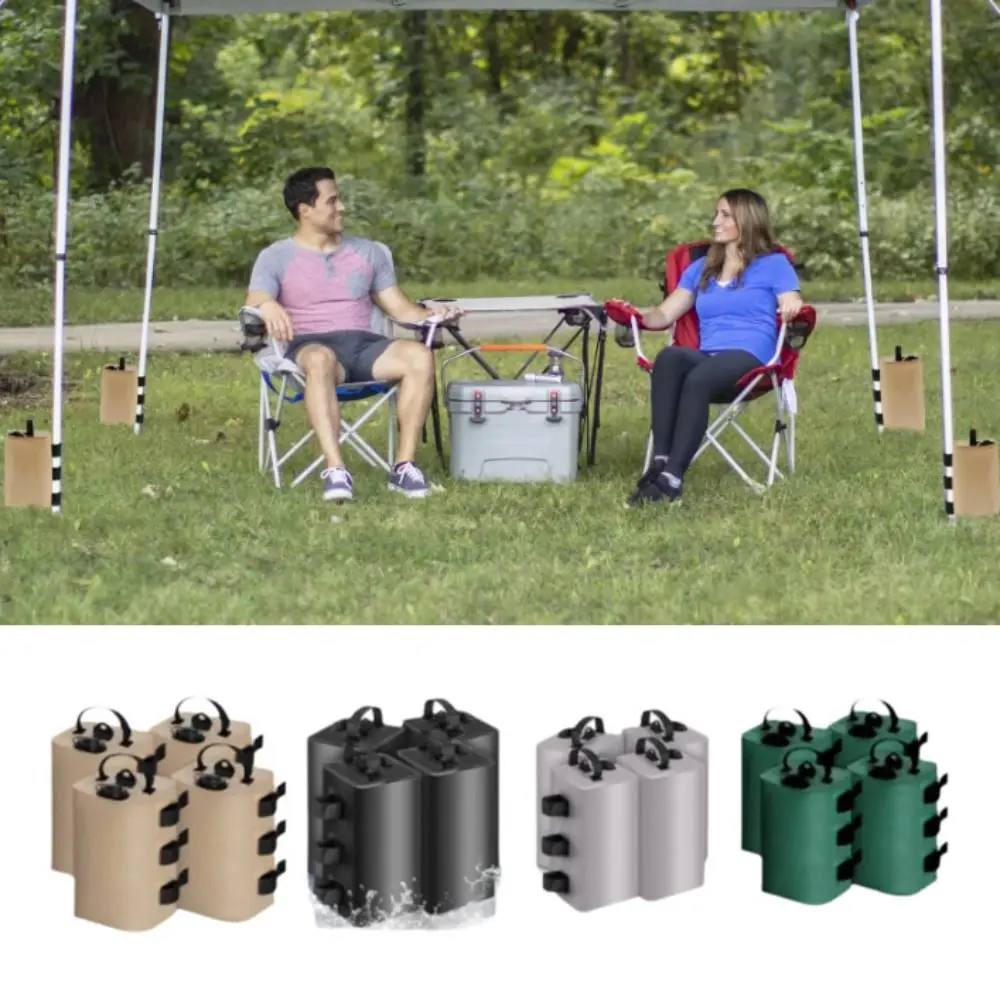 Tent Fixing Portable Water Weight Bag Fillable Water‑filling Tent Water Bag Durable with Handle Sand Bag Outdoor Canopy