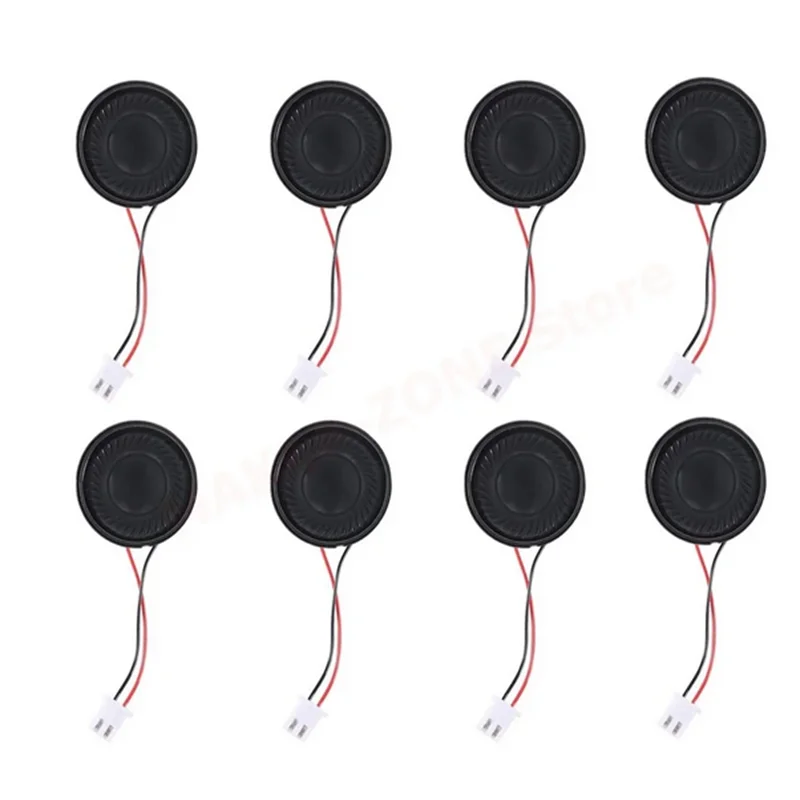 1/5/8Pcs 8 Ohm 2W Speaker 8ohm Round 28mm Loud Speakers Compatible with Small Loudspeaker Audio MP3 MP4 Player Speaker