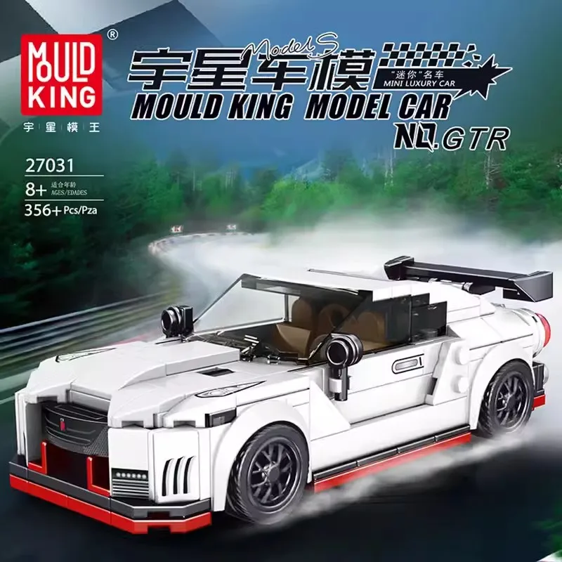 MOULD KING-Technical Car Building Bricks com Display Box, O Modelo Sport Speed Racing Car, Montagem De Tijolos, Presentes De Natal, 27028