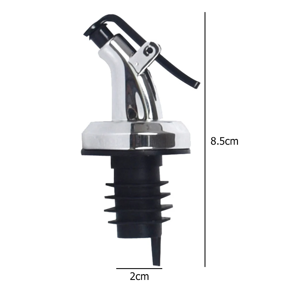 Oil Pourer Stopper Leak-proof Oil and Vinegar Dispenser Pour Spouts Ergonomic Multifunctional Suitable for Most Bottles