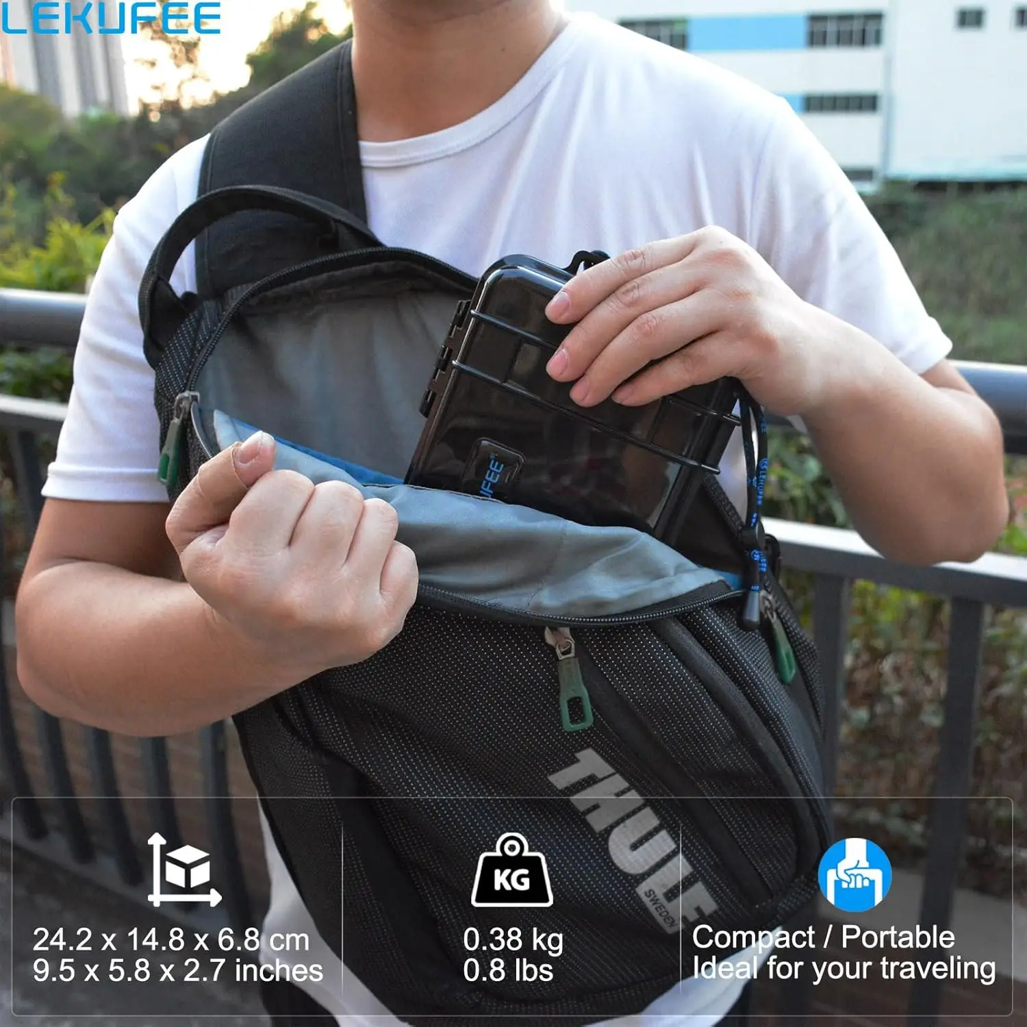 حافظة صلبة مقاومة للماء لكاميرا Insta360 Ace Pro 2/Pro/Ace Action (العلبة فقط) #4