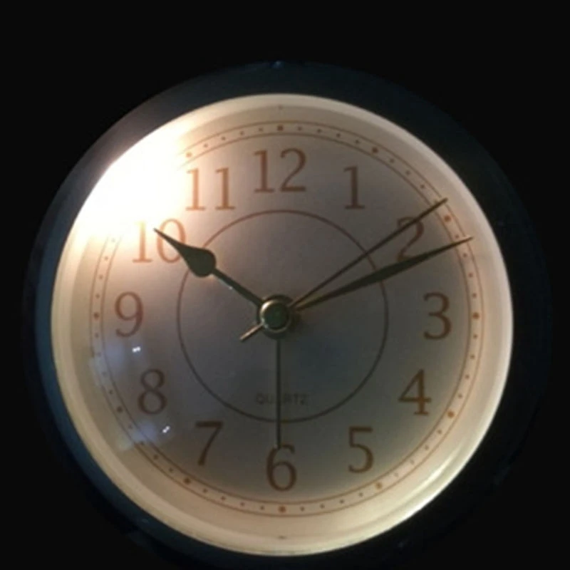 HFES サイレント目覚まし時計タイマーメタルファッションメタル目覚まし時計クラシック目覚まし時計デスクトップアラーム