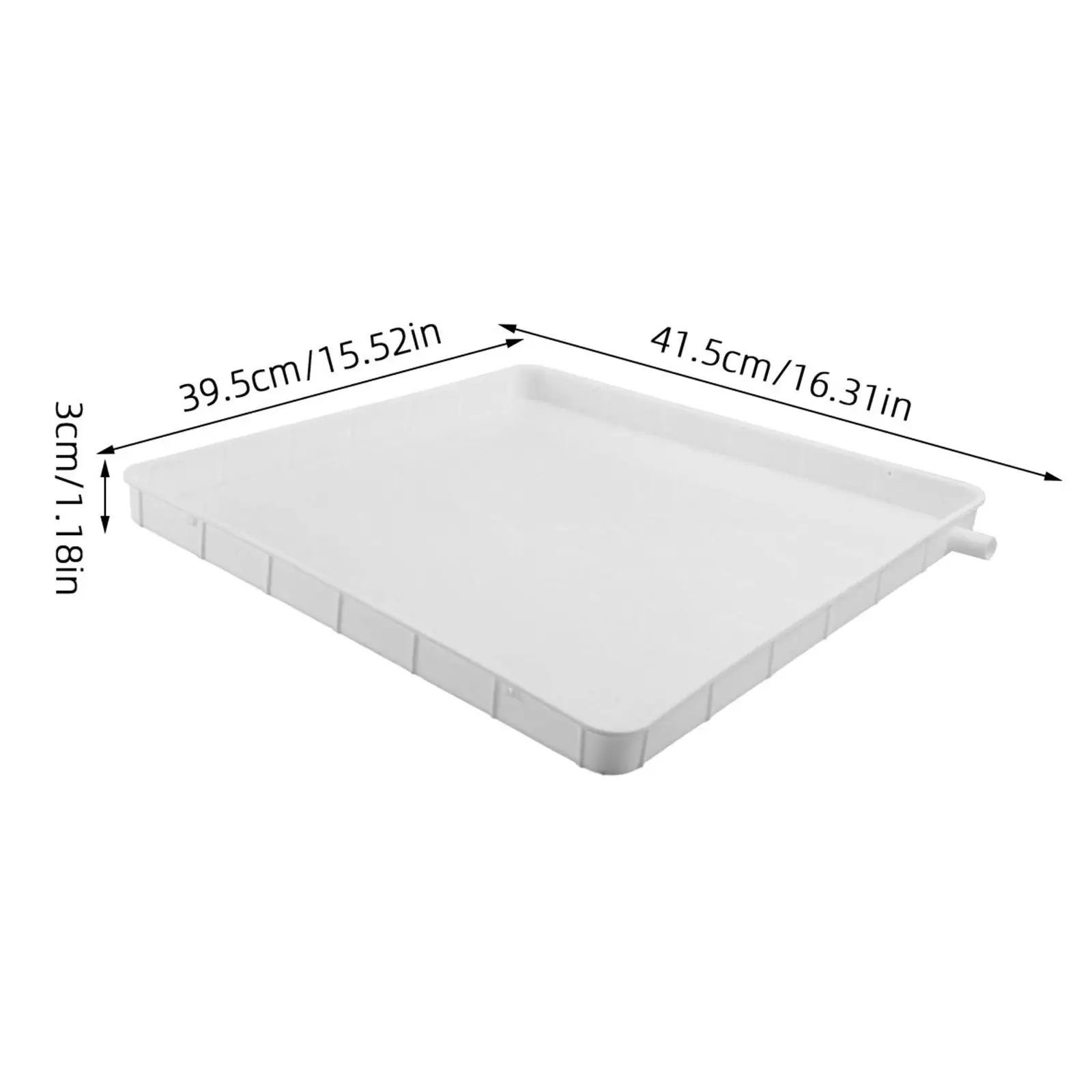 Air Conditioner Drip Tray Pan Plastic Condensate Drainage Collection Tray Dripping Catcher With Rolled Edges For Outdoor AcParts