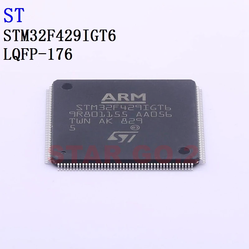 1PCSx STM32F429IGT6 LQFP-176 ST Microcontroller