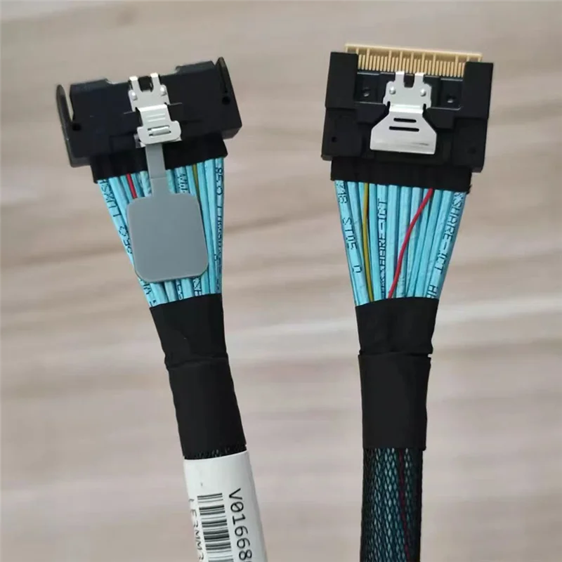 

Ingenious-Slimline SAS MCIO SFF-8654 8I To Standard 8654 8X NVME Connection Data Cable