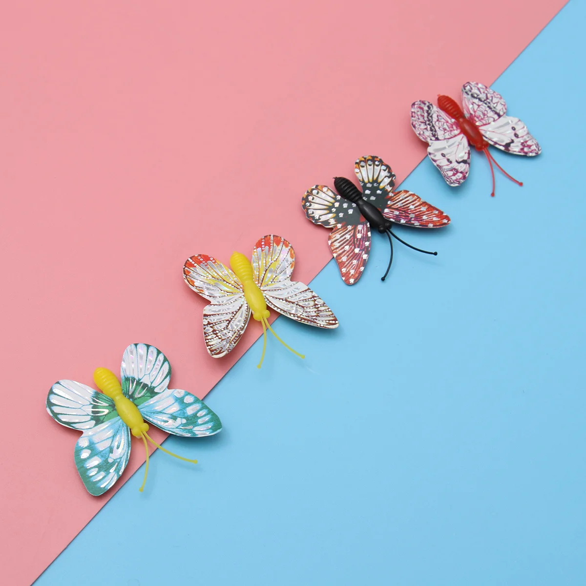 

12Pcs Insect Refrigerator Magnets PVC Butterfly Dragonfly Ladybird Fridge Sticker Magnetic Home Office Decor Party Decoration