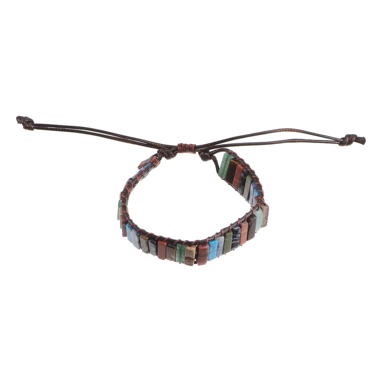 

Simple Fashion Christian Cross Bracelet Bead Weave Bracelet Hand Strap for Women Girls (18ky0924)