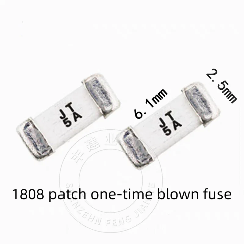 10 PCS JFC2410-2100FS Fusível SMD Quebra Rápida 1808-JF10A Fusível