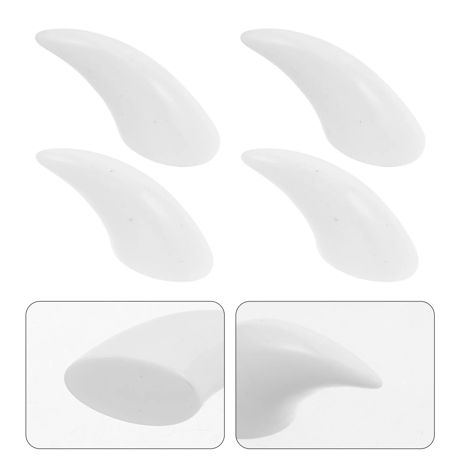 8 قطعة Fursuit مخلب الأظافر واقعية اليدوية انفصال قفازات ل تأثيري حفلة الهالوين زي ملحق القانون مسمار الزينة