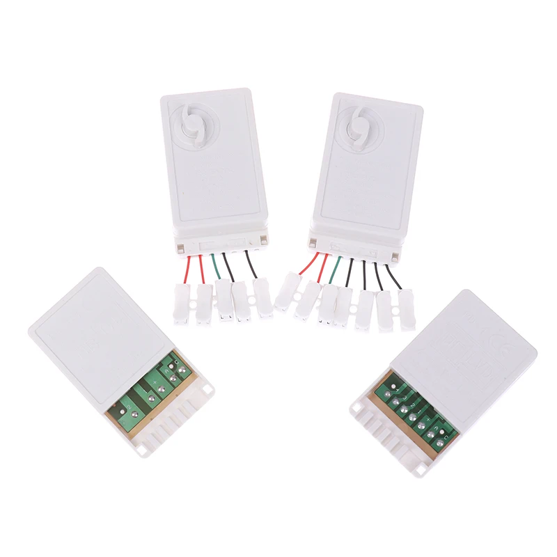 1pcs White LED String Dimmer EK-04 2/4-Way 8 Function Knob/Solder-Free Type Push Button Type Light Adjustment Controller