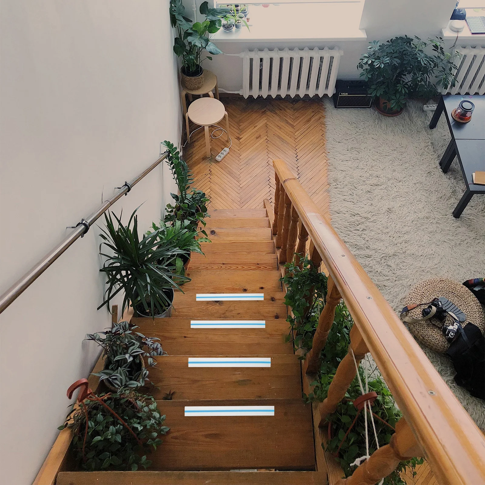 

Anti Slip Step Strips Glow In Dark Non Skid Stair Treads For Indoor Outdoor Wooden Concrete Steps Luminous Stripe Traction