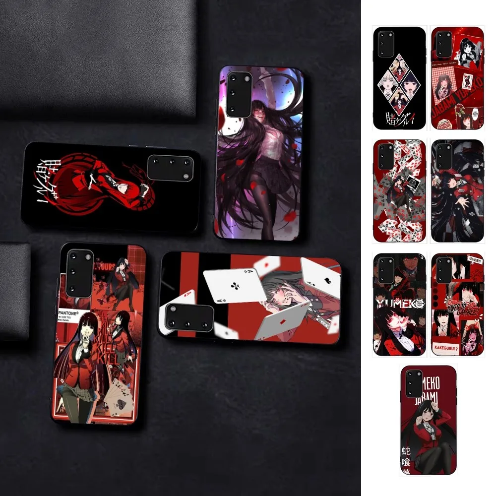 Kakegurui Jabami Yumeko Phone Case For Samsung S 9 10 20 21 22 23 30 23 24 plus lite Ultra FE S10lite Fundas