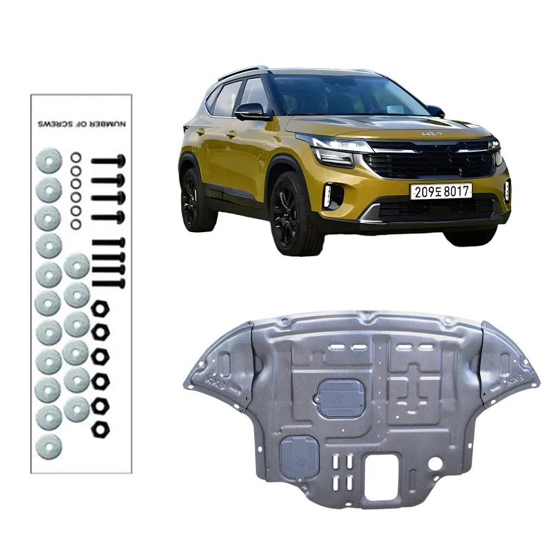 Exact Fit 3D Scanned Underbody Guard Engine Protection Plate Assurance For Kia Seltos 2020-2024 1.5L