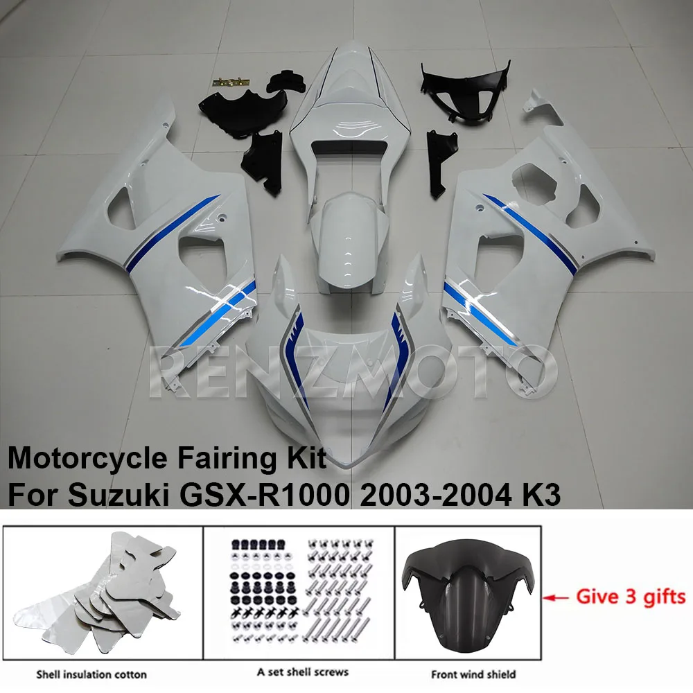 

For SUZUKI GSXR1000 2003-2004 K3 Fairing R/Z GR3A12 GSXR 1000 GSX-R Motorcycle Set Body Kit decoration Plastic Guard Plate Shell