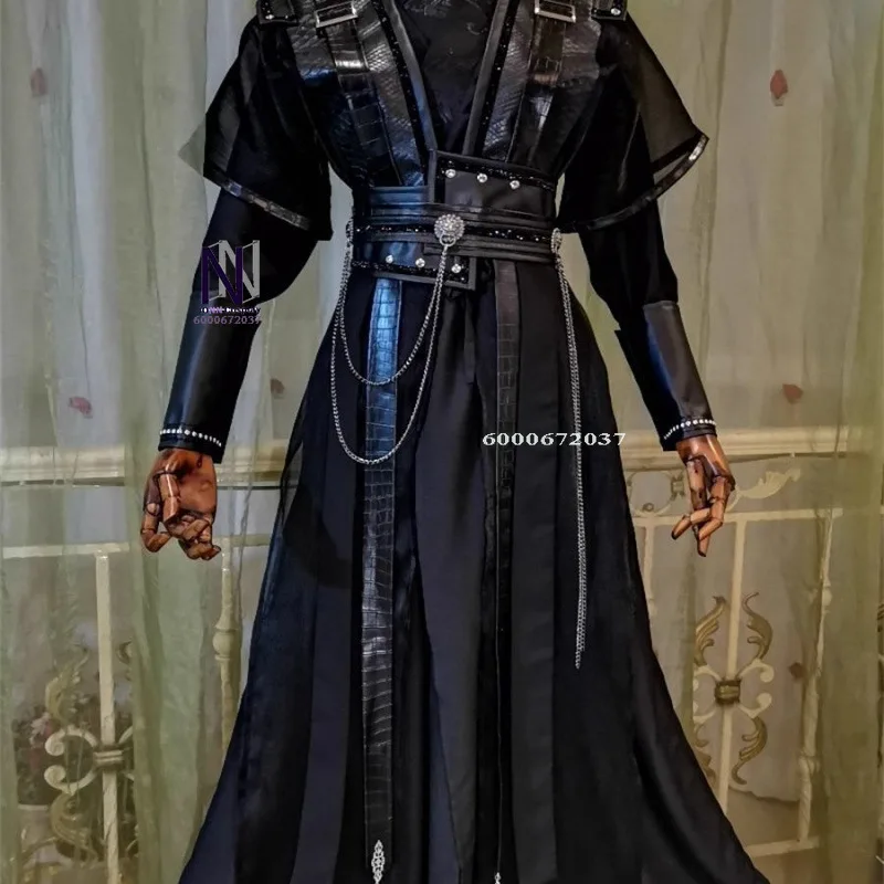 

Ancient Style Mo Ran Cosplay Costume - Black Suit & Jin Suit for Xiao Ce Chang Geng, Gu Yun, Zhou Hui, Hei Shui, He Xuan Cosplay