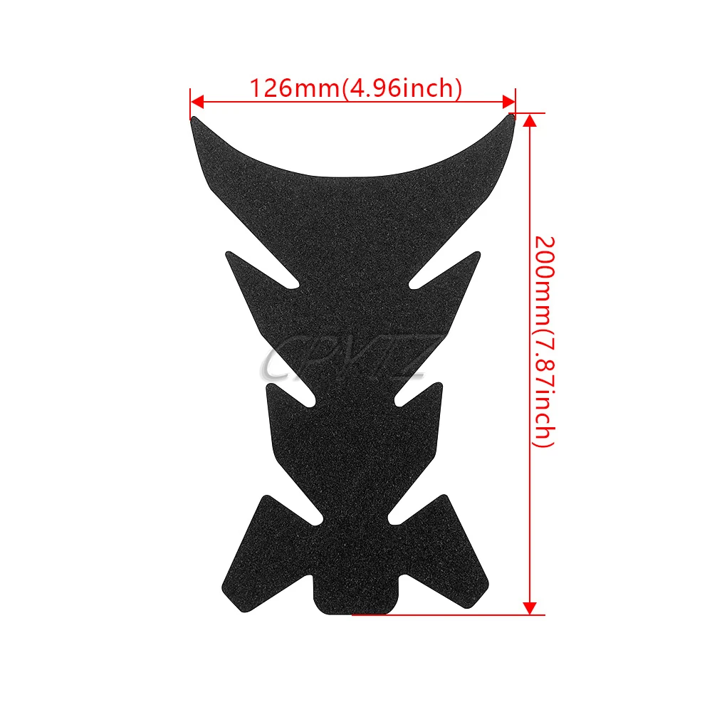 Universal Black/Transparent Frosted Sticker Tank Pad Protector Motorcycle Accessories Fit For NINJA Z1000 ZX6R GSXS GSXR CBR