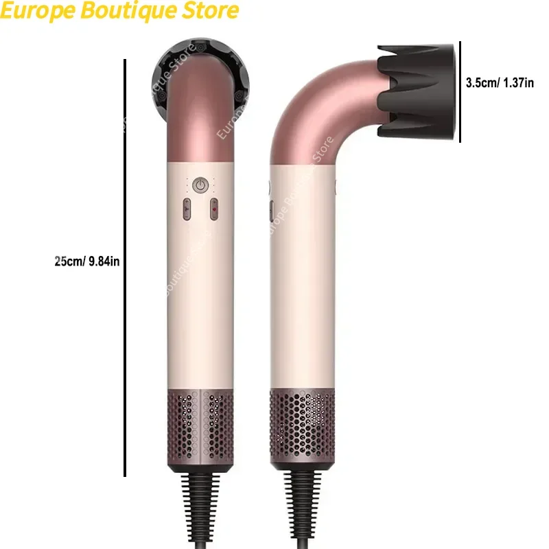 2025 NEW 1.8M/2.7M 4 Nozzles Hair Dryer High Speed Hair Blower Quick Drying Negative Ion Secadora Para Cabello - view 2