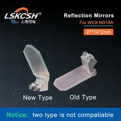 LSKCSH WSX Original Laser Reflective Lens/Reflection Mirrors with Holder  27*14*2mm For WSX ND18A Laser Welding Head  Wholesale