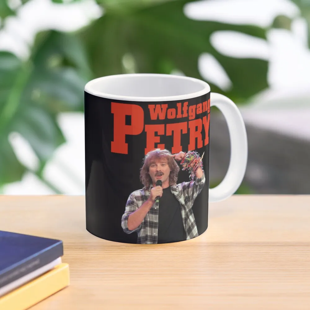 Wolfgang Petry T Shirt Wolfgang Petry  Mug Drinkware Image Picture Design Coffee Handle Round Simple Tea Photo Printed Cup